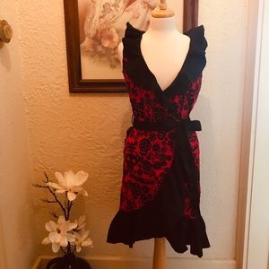 Wrap Sugar Skull Dress